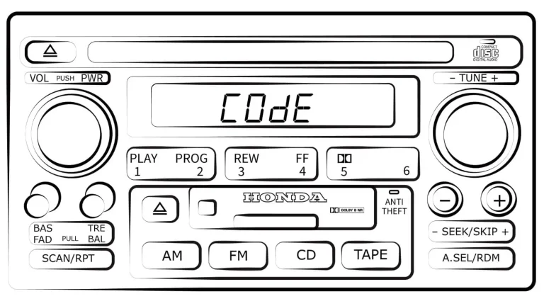 honda radio code decoder